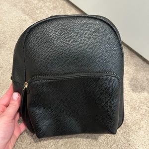 Small Black Primark Backpack